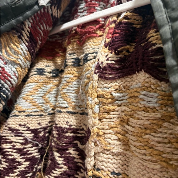 Free People Home Spun Cardi Small Women with Hood - Picture 6 of 8